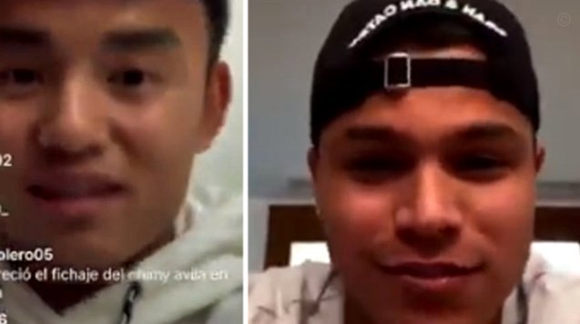李昊炎盘带技术 vs 久保健英八成差距