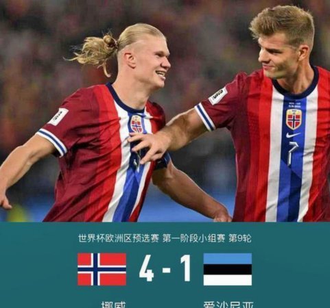 提前出线！挪威3-2塞内加尔，哈兰德连场双响