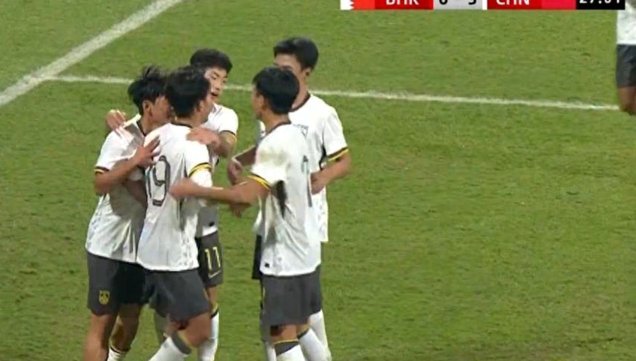 闪击！帅惟浩打空门得手，中国u17 1-0 澳大利亚